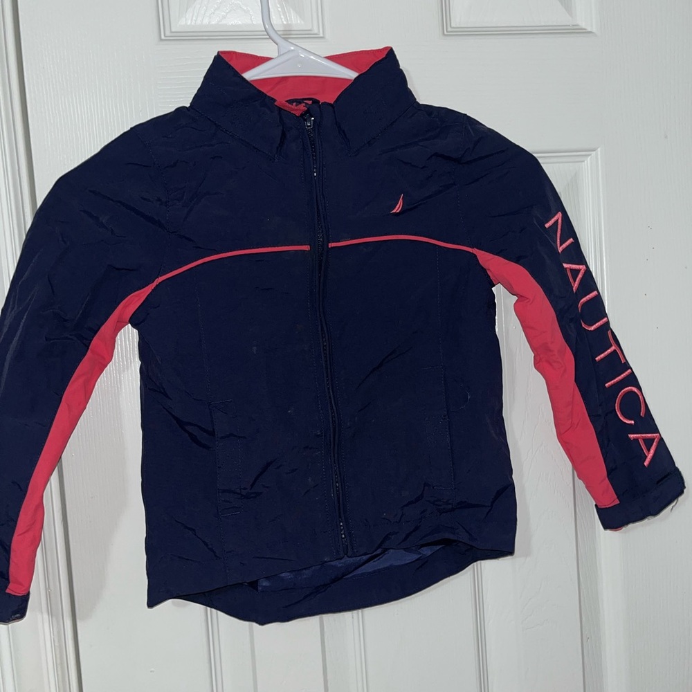 Nautica Blue and Red Outerwear